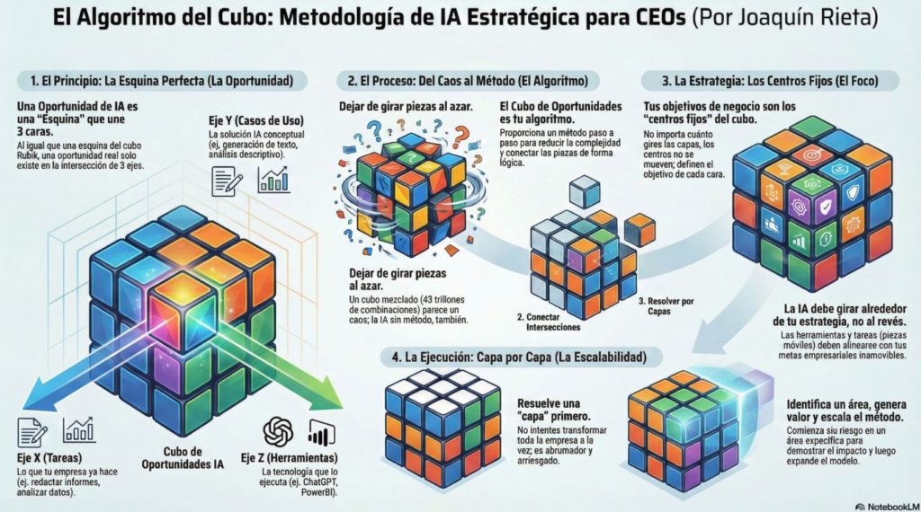 El Algoritmo del Cubo: cómo un CEO debe pensar la IA 4