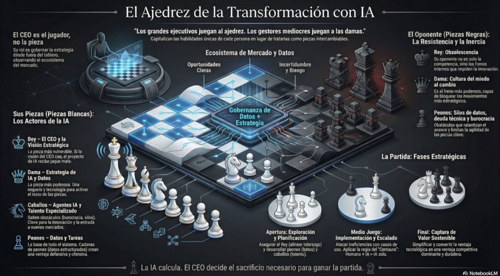 CEO, ¿cómo vas a jugar la partida de la transformación con Inteligencia Artificial? 3