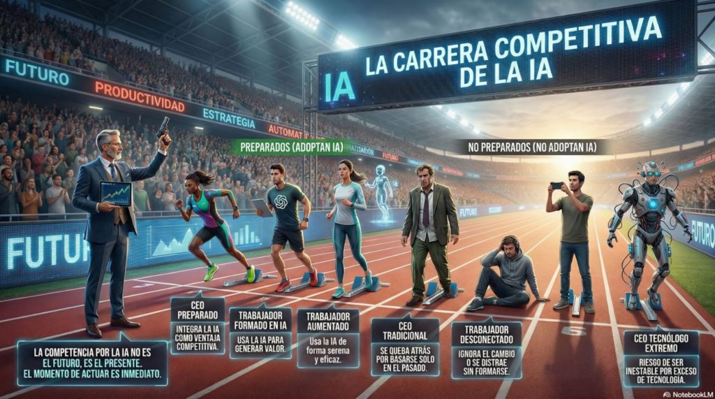 🏁 CEO, la carrera competitiva de la IA ya ha empezado. 5