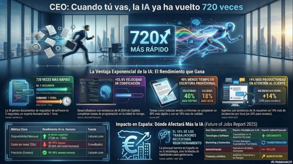 CEO, cuando tú vas 🐌, la IA ya ha vuelto 720 veces 🚀 4